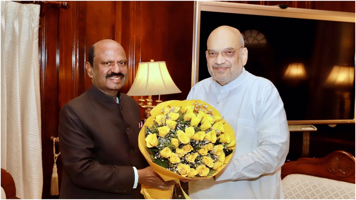 Union Home Minister Amit Shah will meet West Bengal Governor CV Ananda Bose today evening at North Block