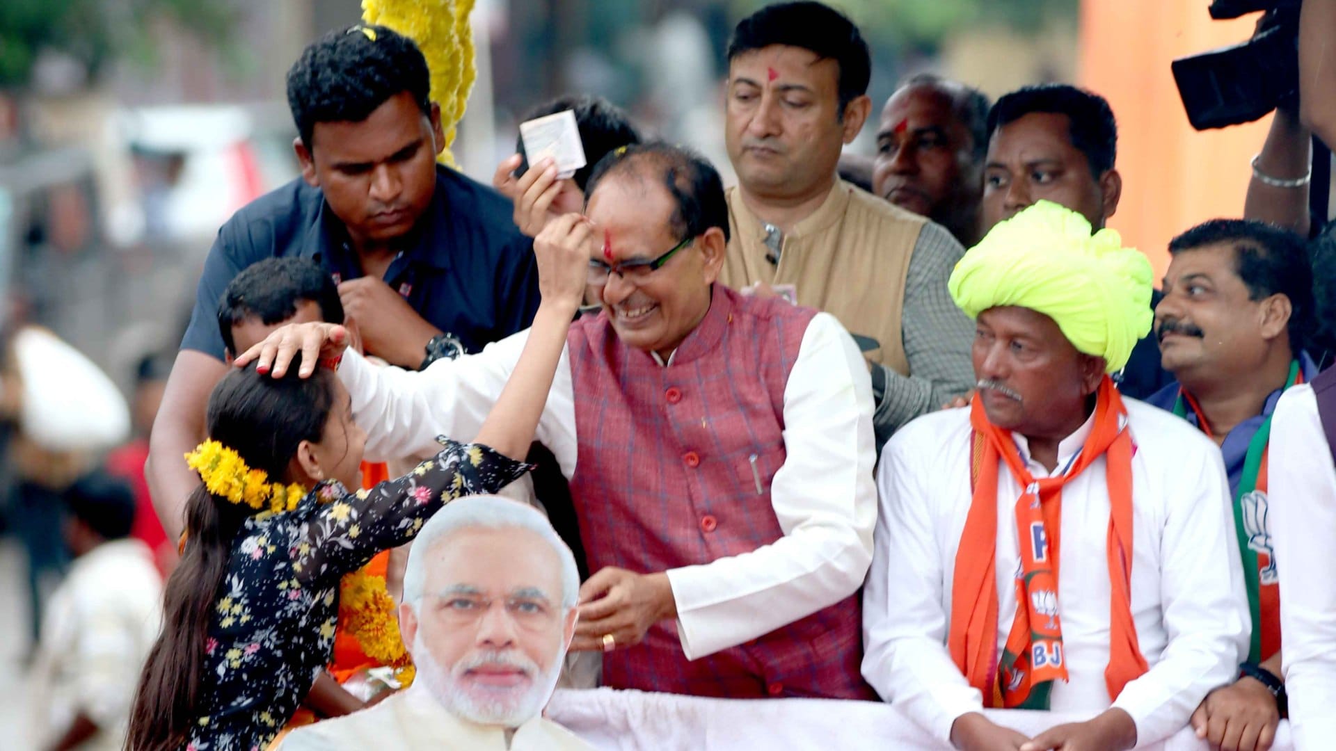 Dhar: CM Shivraj attended the first conference of Ladli Behna Sena
