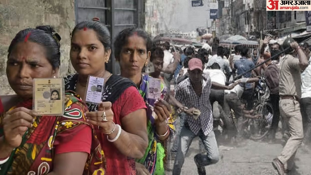UP elections are a vision for West Bengal Heavy violence in three-tier panchayat elections in West Bengal