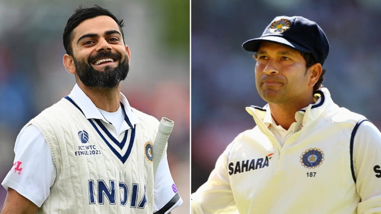 IND vs WI Virat Kohli can achieve unique feat against West Indies chance to join Sachin Tendulkar special club