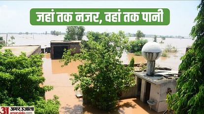 पंजाब में जल प्रलय: सात की मौत, चार लोग बहे, बारिश थमी लेकिन अब भी 200 से अधिक गांव बाढ़ की चपेट में More than 400 villages in the grip of flood in Punjab