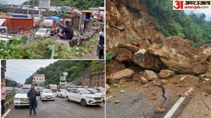 Himachal Pradesh Weather News: शिमला-धर्मशाला वाया जुखाला रोड मंगरोट के पास बंद, चंद्रताल में फंसे 300 लोग Himachal Pradesh Weather Update Heavy Rain Cause Flash Flood Alert in HP Weather News in Hindi