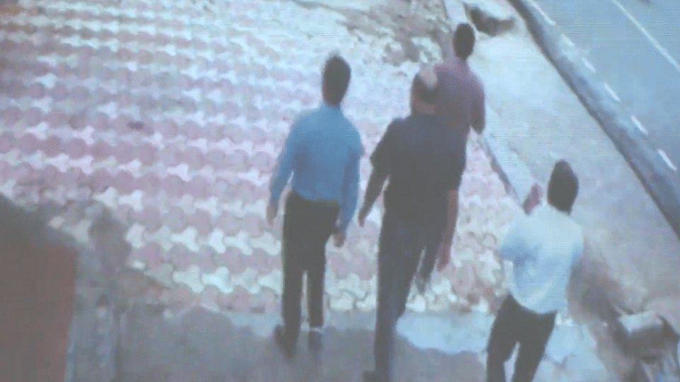 minister saurabh bhardwaj released cctv footage and said central government is spying on aap office