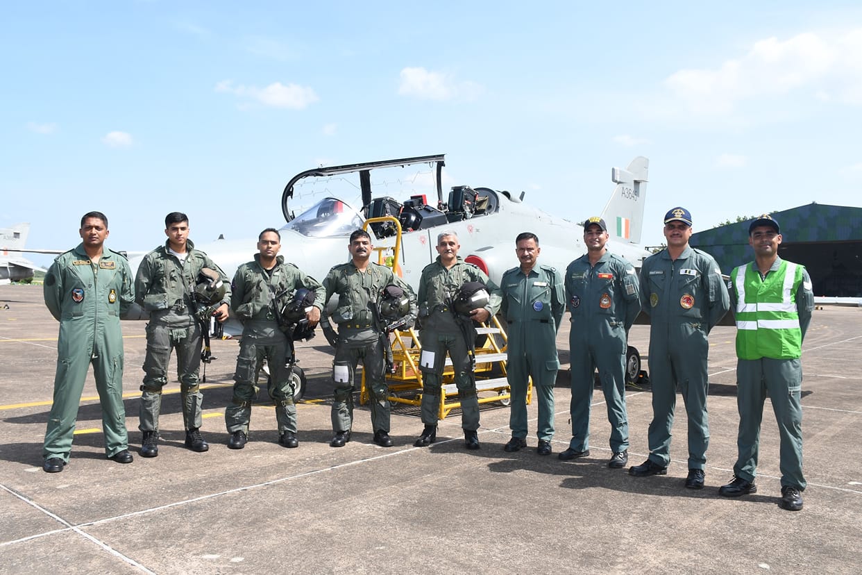 West Bengal: Eastern Air Command Chief visits Air Force Station Kalaikunda and Salua