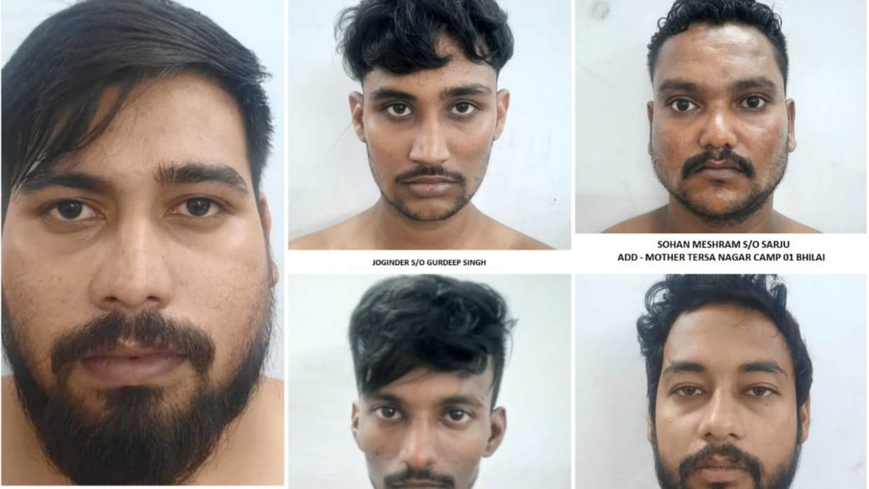 five accused arrested for operating online betting in several states including Chhattisgarh in durg