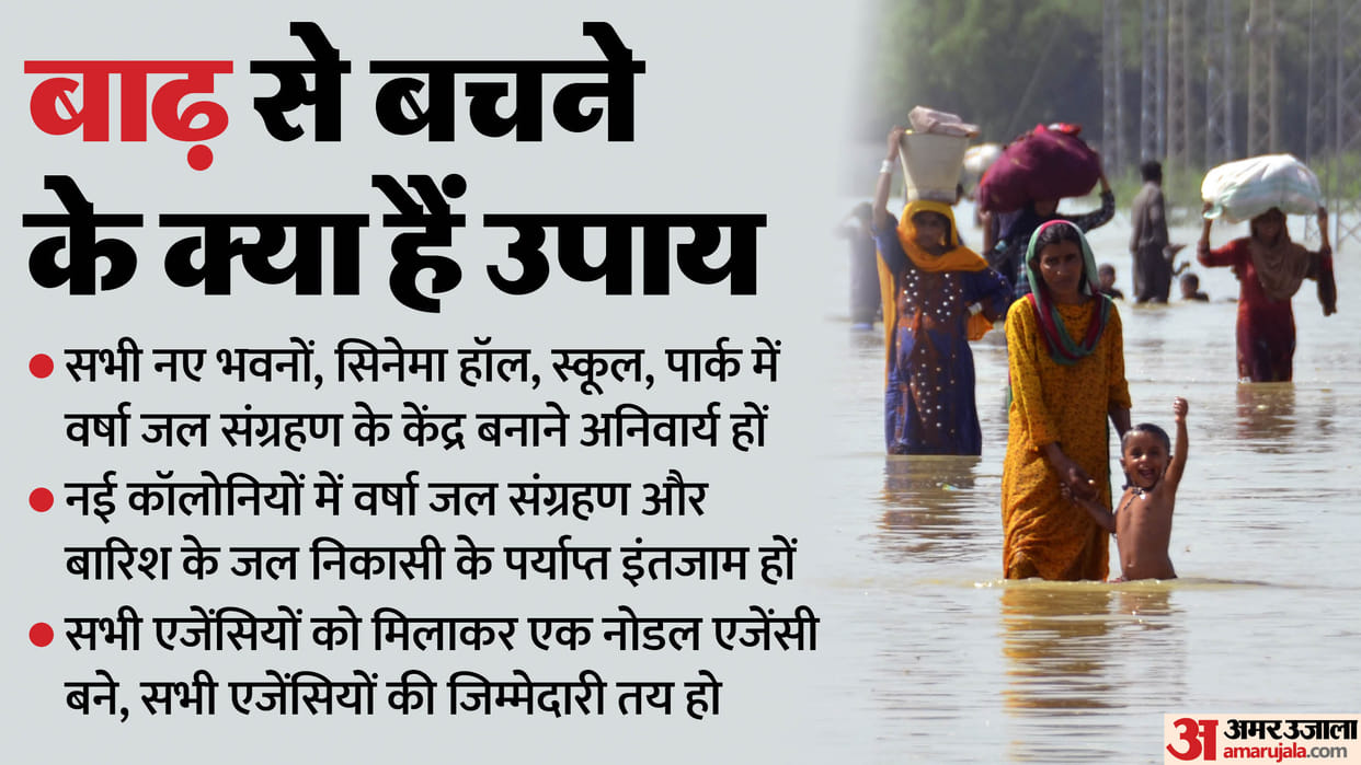 Delhi Flood: Delhi will drown in 2050 also, not enough measures to avoid flood in the new master plan
