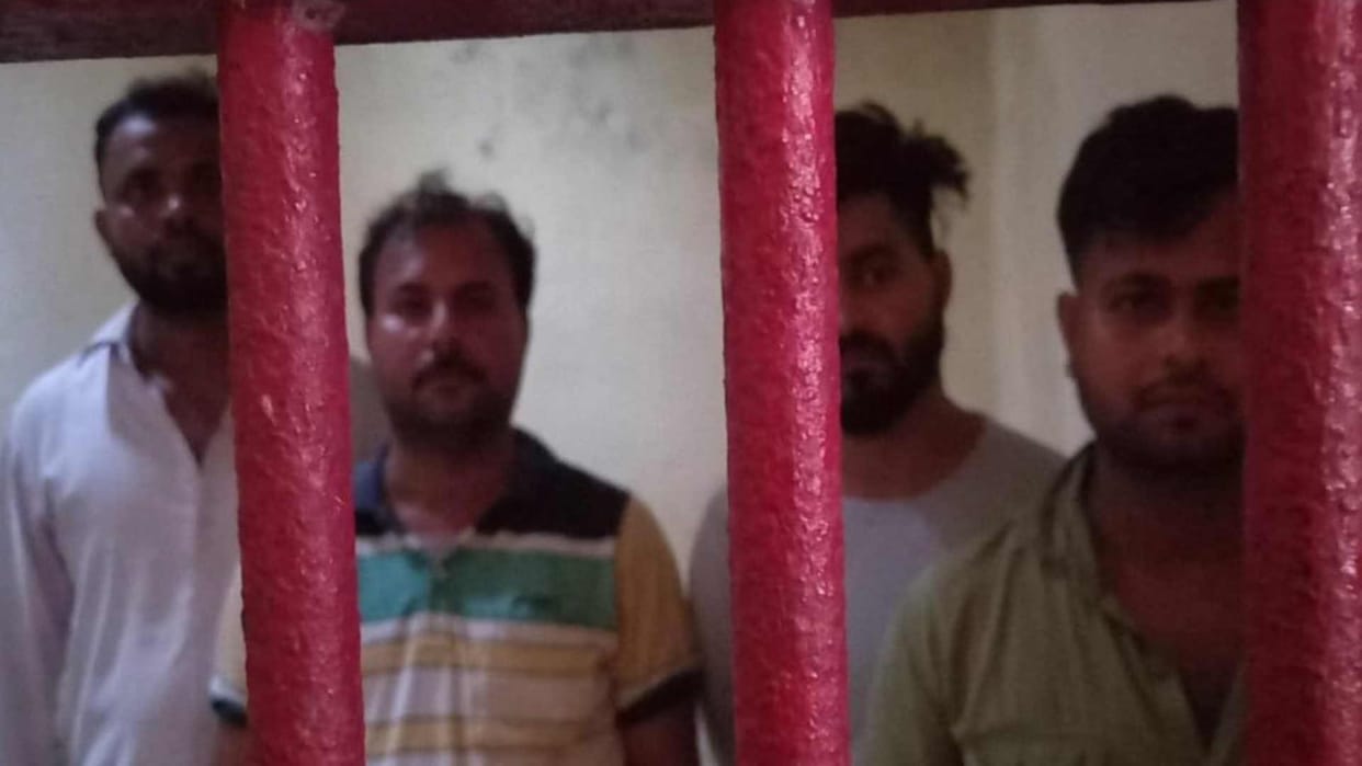 Ambulance Mafia When police stopped tried to board vehicle four arrested in attack