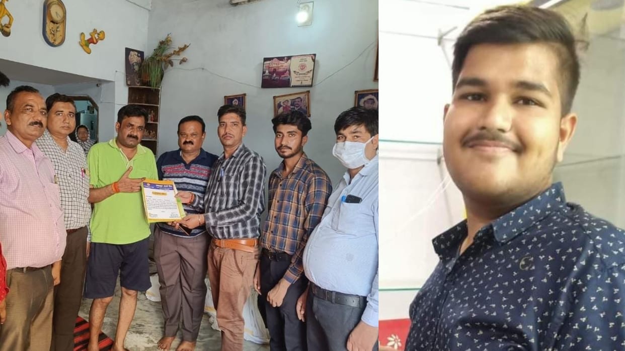 Chhatarpur: 17-year-old student died of heart attack, fell unconscious while praying in school