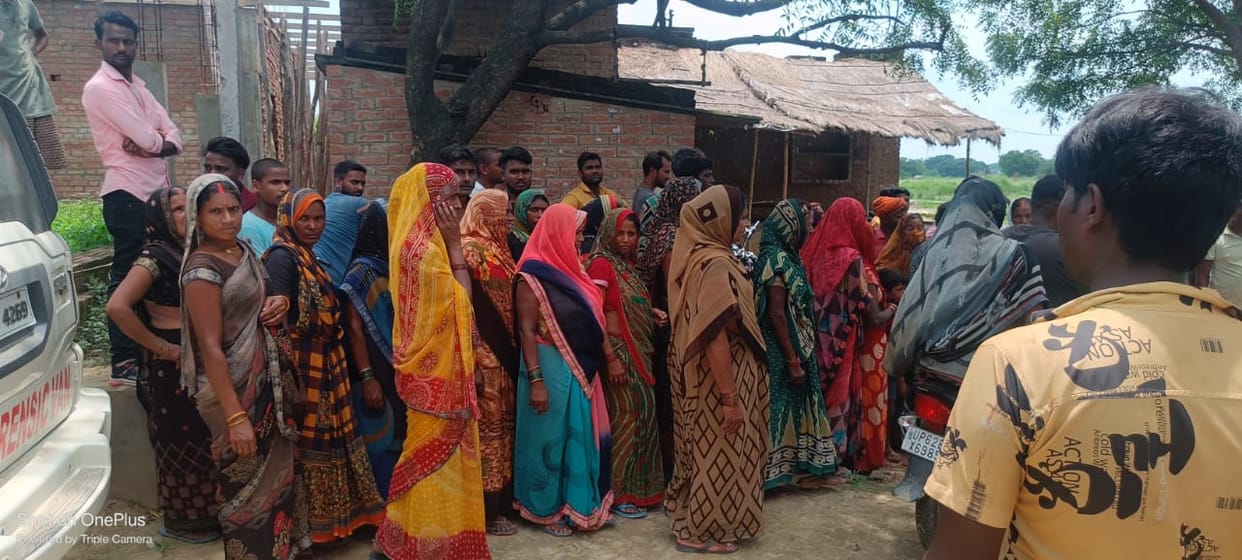 Jaunpur Crime: After killing his wife, he called his father, said- 'I have closed the house after killing him'