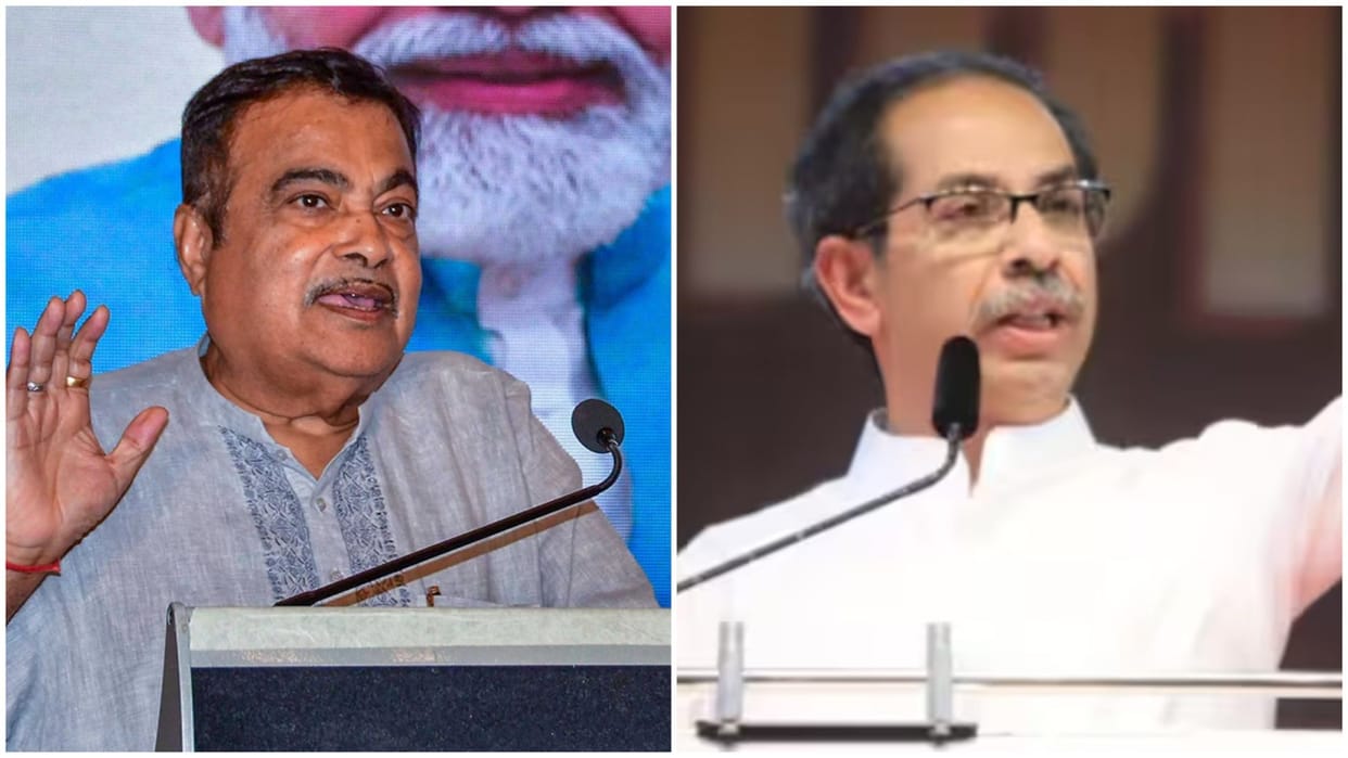 Nitin Gadkari attacks Uddhav Thackeray over alleged Taint jibe on Maharashtra Deputy CM Devendra Fadnavis