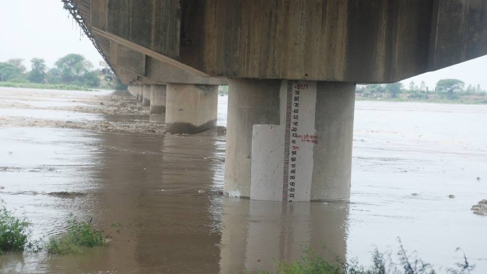 water level of Yamuna river in Mathura once again reached above danger mark