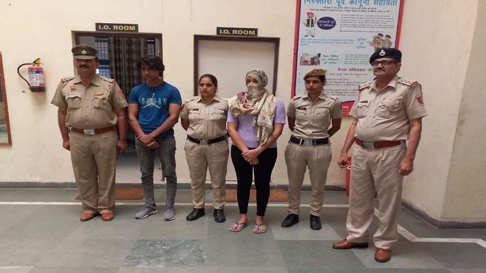 Daughter in law turned out to mastermind of looting house In Narnaul