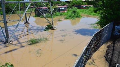 Punjab weather News: Buddha Nullah overflows in Ludhiana