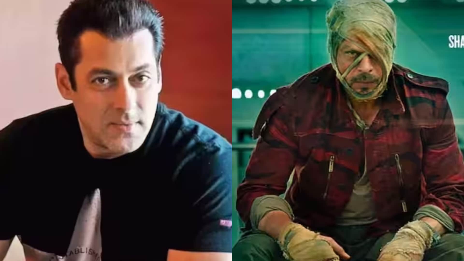 Shah rukh Khan Thanked Tiger 3 actor Salman Khan for his wishes to Jawan Trailer and booking First Ticket