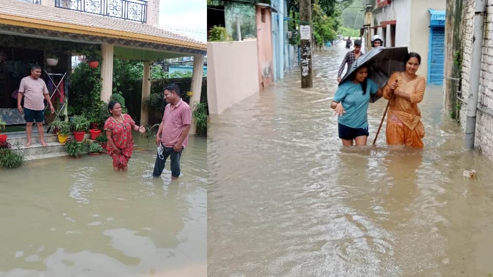 Dehradun Rain breaks record of seven years  smart city waterlogging Photos