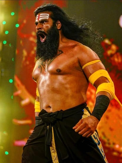 Tilak on the forehead, a staunch devotee, Lord Shiva, Veer Mahan, Rinku Rajput, creating panic, WWE,