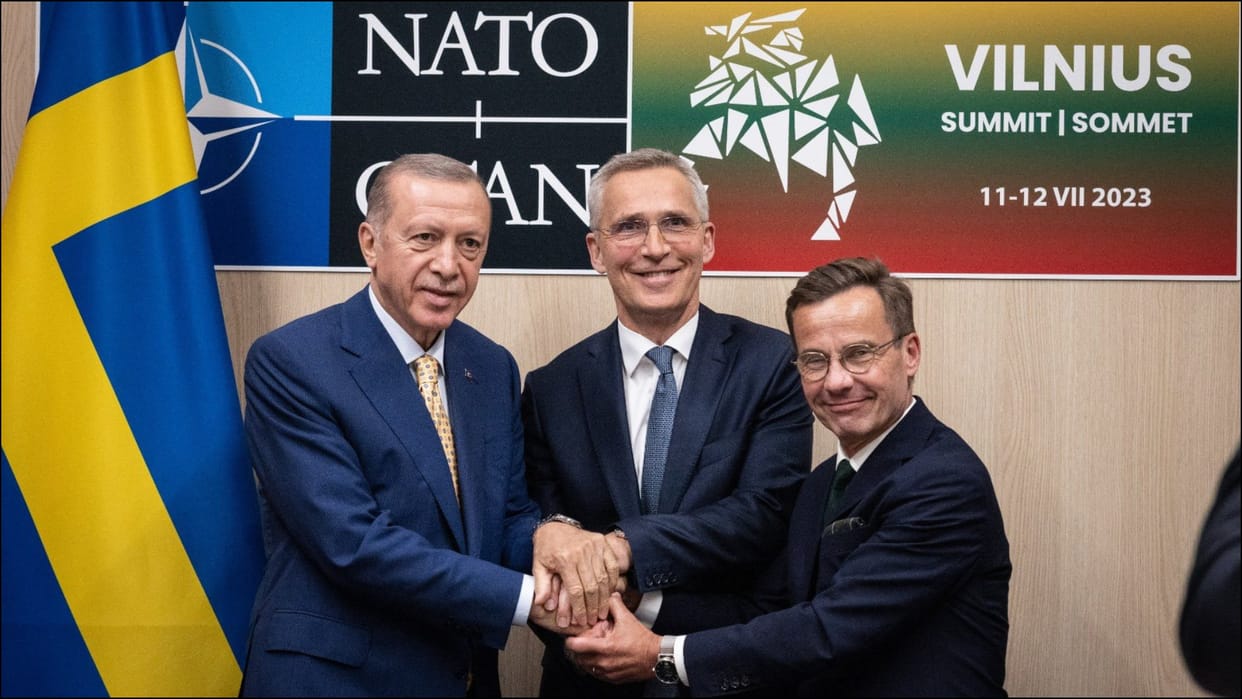 Turkey Agrees To Back Sweden NATO Bid says Alliance Chief Jens Stoltenberg Turkish President Erdogan