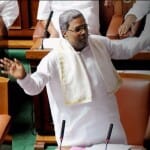 कर्नाटक विधानसभा में मुख्यमंत्री सिद्धारमैया
