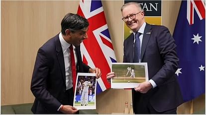 Ashes 2023: Australia PM Anthony Albanese shows Bairstow stumping, Rishi Sunak replies Sandpaper Scandal Photo