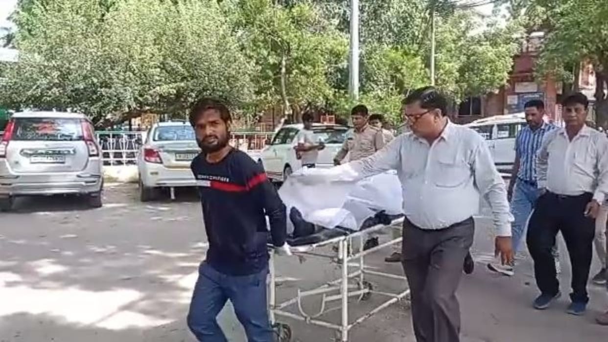 Alwar News Veterinarian dies under suspicious circumstances dead body found in hospital