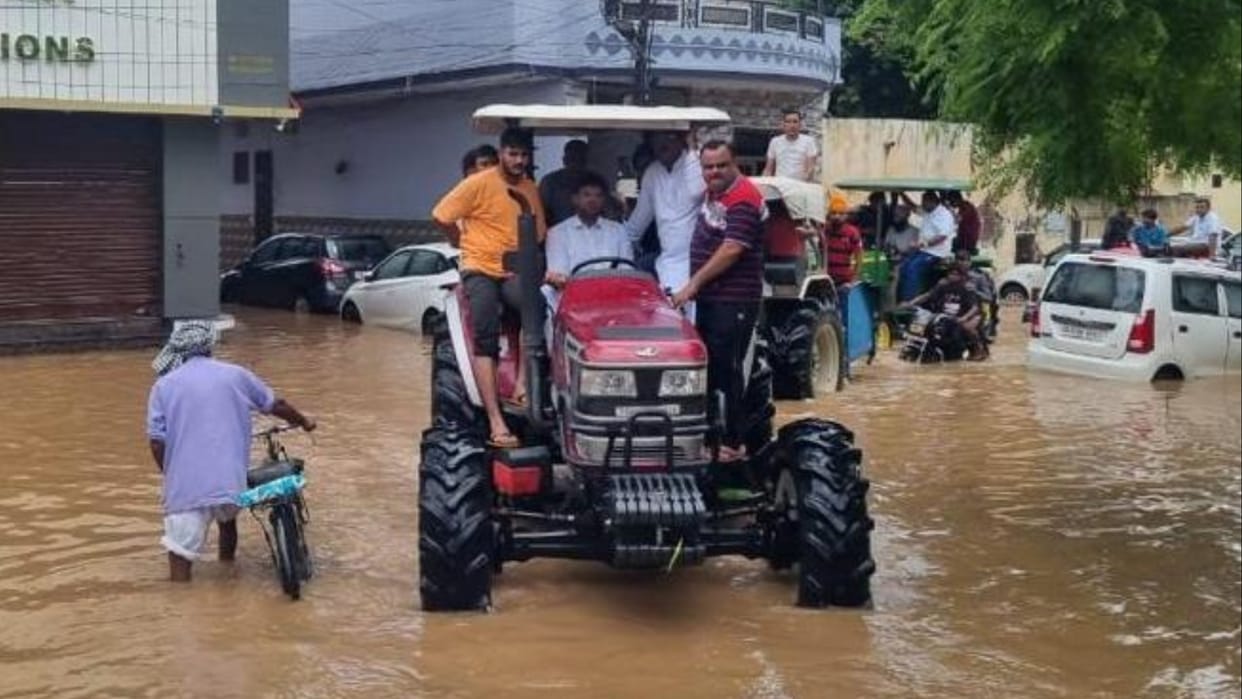 Haryana Flood: Central government released first installment of Rs 216 crore under SRDF