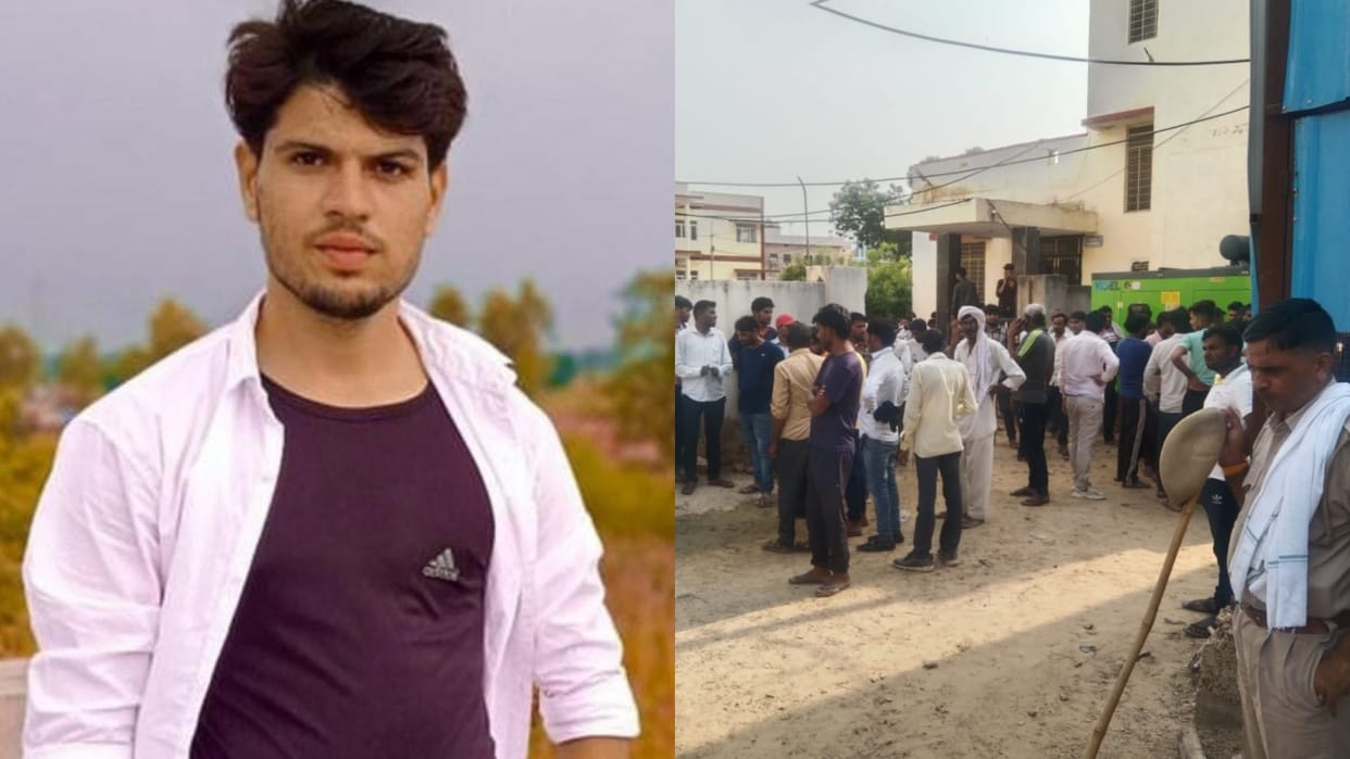 Dausa Crime Youth dies due to firing by miscreants in Mahuva refuses to take dead body till killers arrested