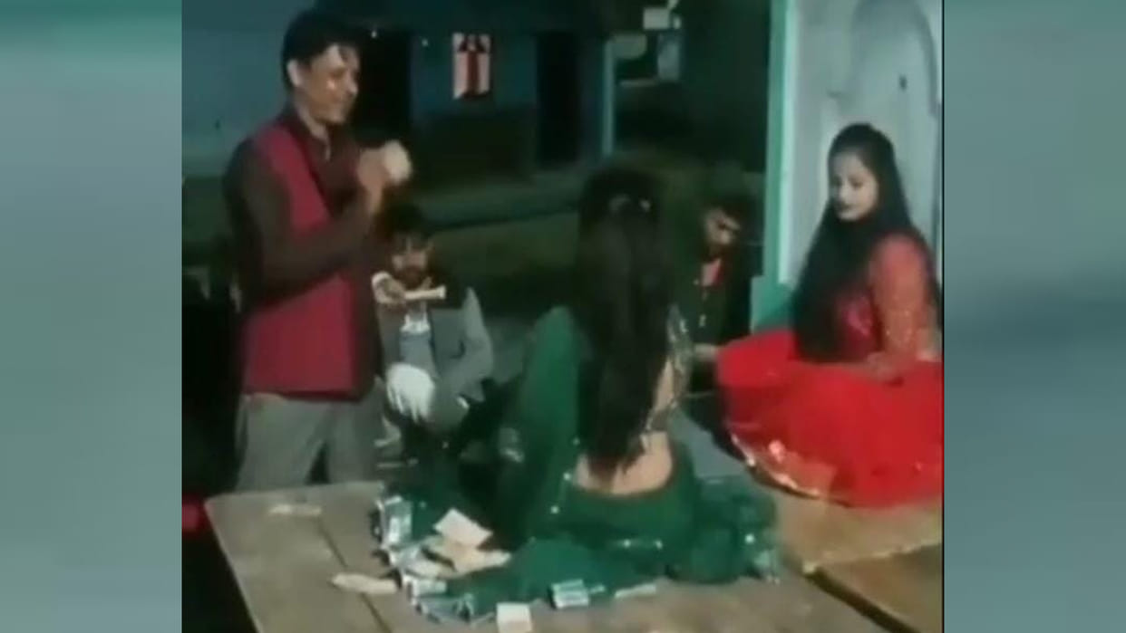 Mahoba: Video of government teacher with bar girls goes viral