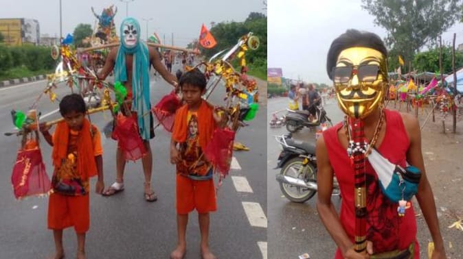 Kanwar Yatra 2023: Kanwar Yatra: Ghungroo in feet, bol-bomb on tongue, Shivamay atmosphere on  highway