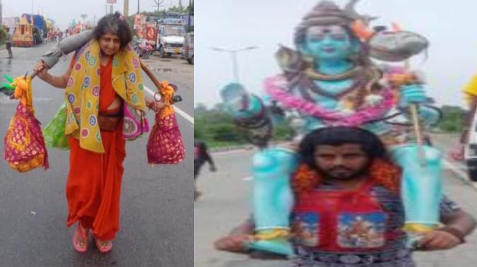 Kanwar Yatra 2023: Kanwar Yatra: Ghungroo in feet, bol-bomb on tongue, Shivamay atmosphere on  highway