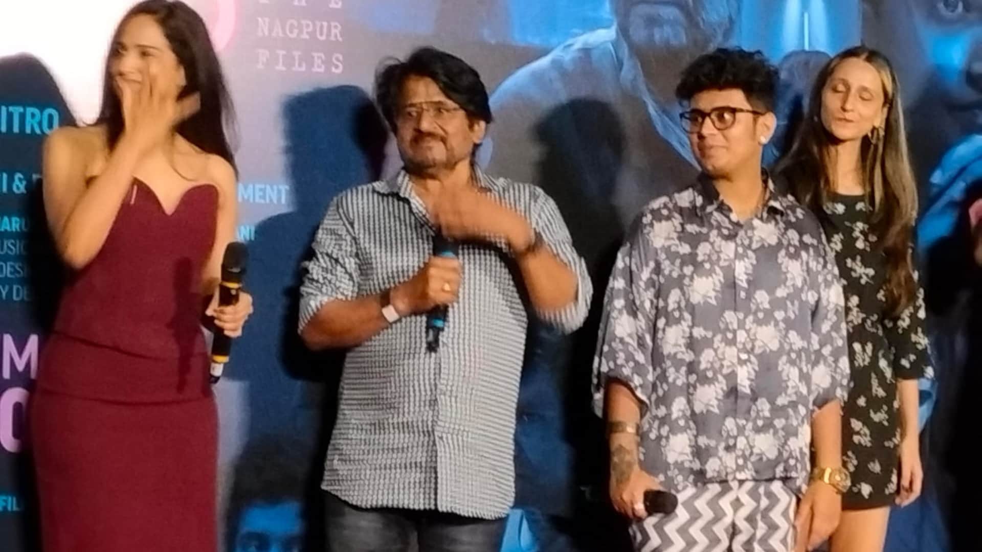 Raghubir Yadav emotional after remembering his mother at Minus 31 the nagpur files trailer launch Event