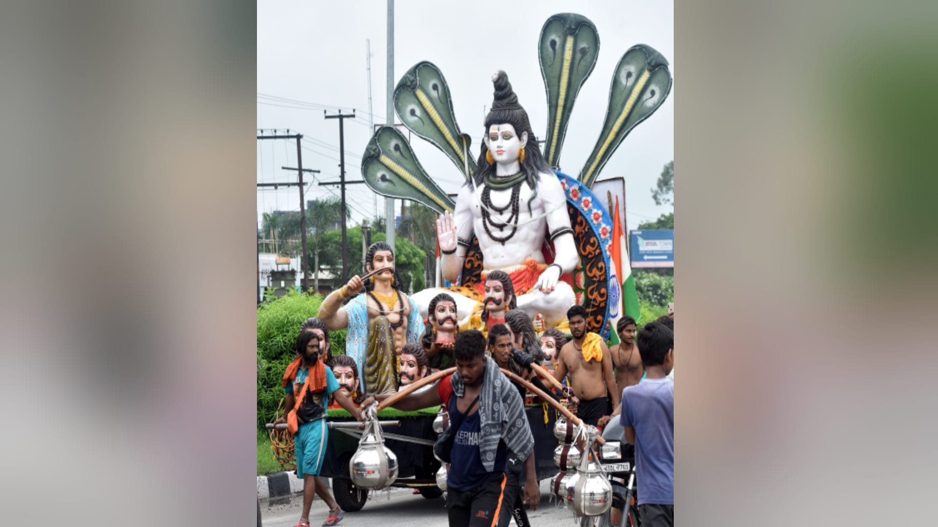 Meerut News : See amazing pictures of Kanwar Yatra