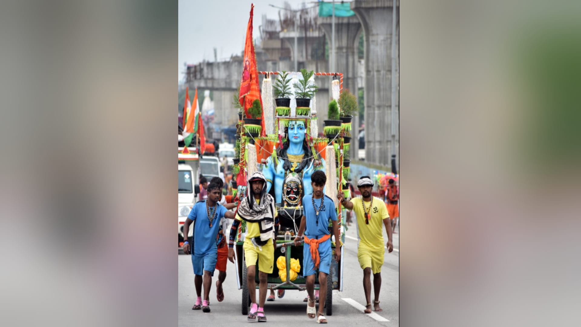 Meerut News : See amazing pictures of Kanwar Yatra