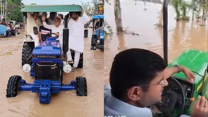 Haryana Flood: After Army, NDRF, SDRF, Air Force also took over the front, providing relief material to people