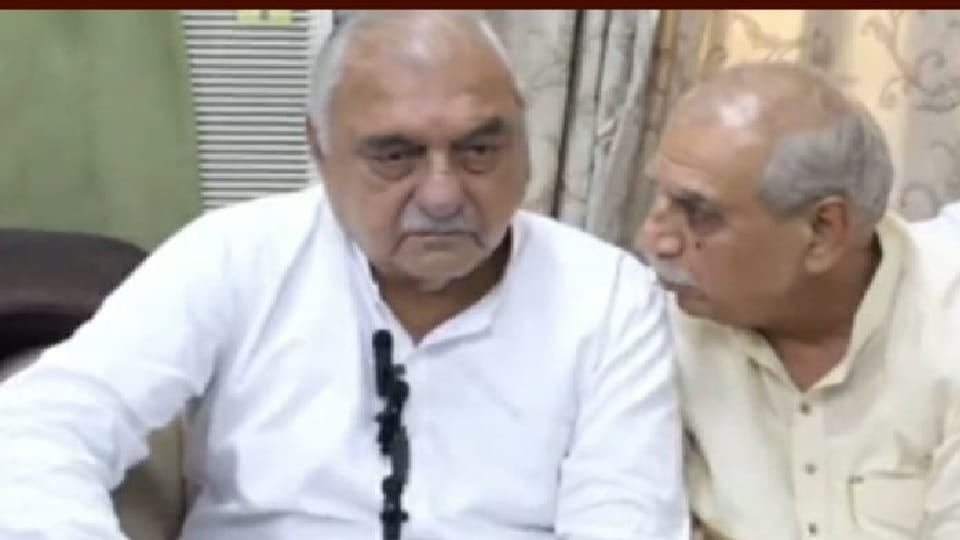 Former CM Bhupendra Hooda spoke in Kurukshetra; People suffering due to negligence