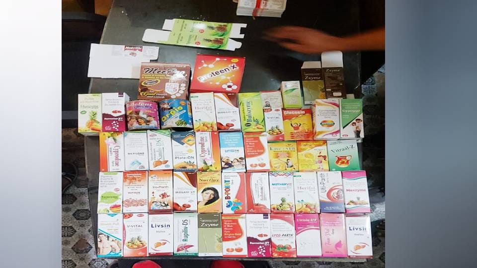 Fake syrup making factory caught in Agra