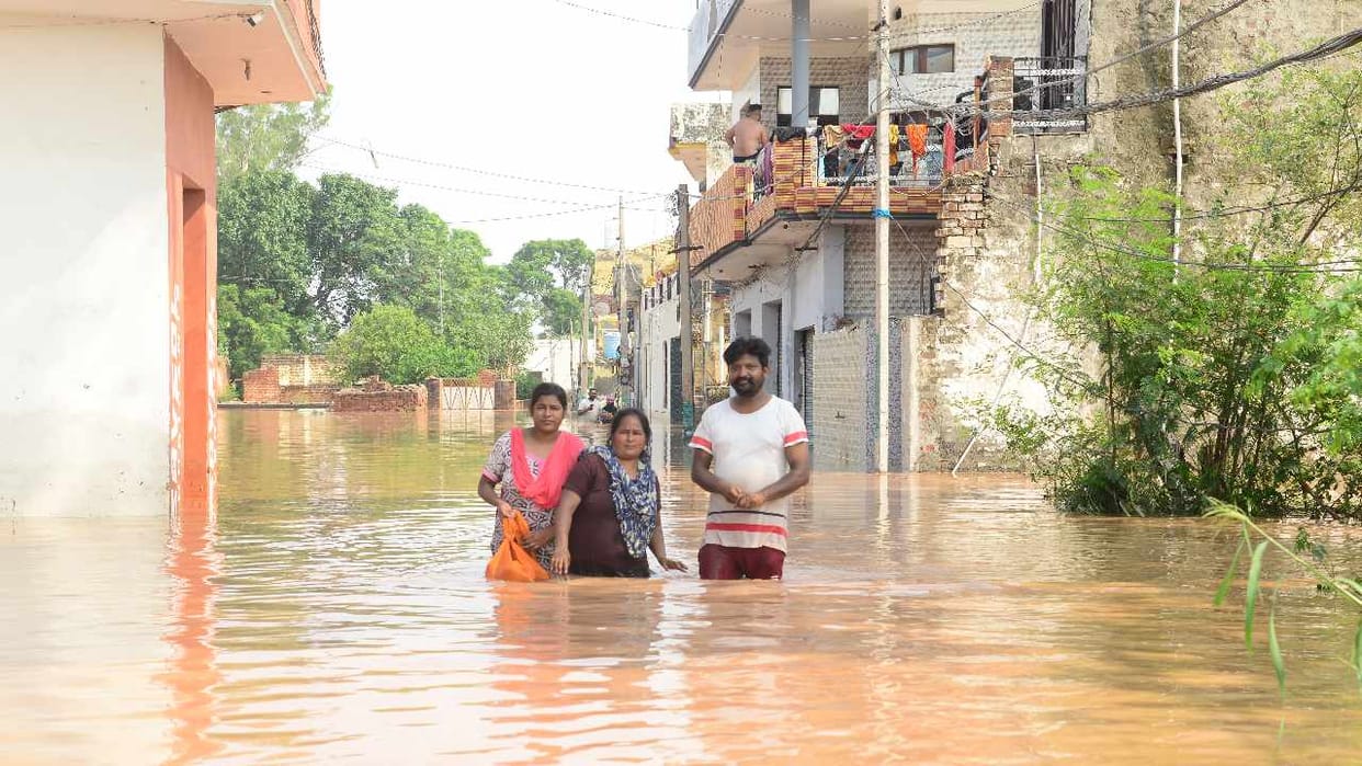 Punjab not yet declared flood affected state, government Waiting for detailed report of damage