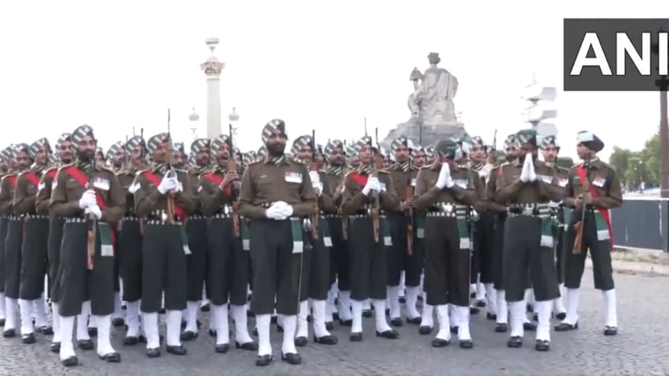 Punjab Regiment soldiers will part of Indian Tri-service contingent in Bastille Day Parade in France