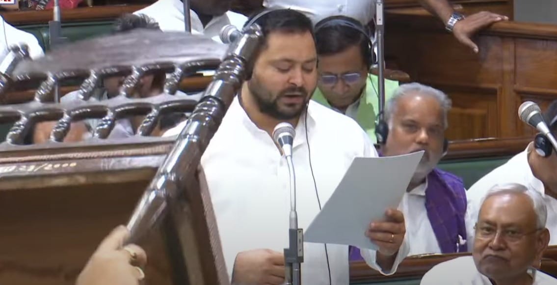 Bihar Vidhan Sabha: Third day of monsoon session, BJP adamant on demanding Tejashwi Yadav's resignation