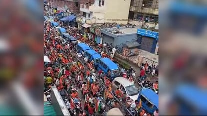 Kanwar Yatra 2023: Huge Crowd of devotees in neelkanth dham
