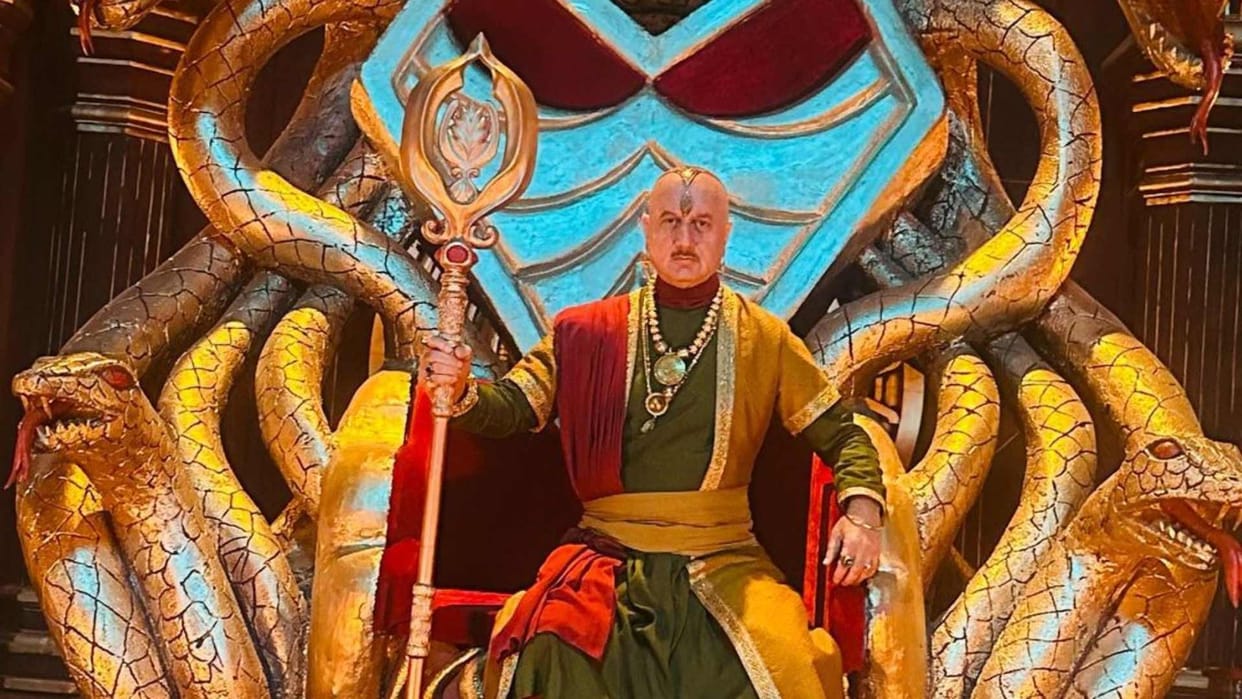 Anupam Kher announced his 539th movie which will be a multi language fantasy film elicits hilarious reaction