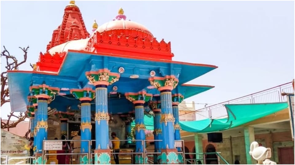 Banner and boards put up in many ancient temples of Rajasthan on dress code
