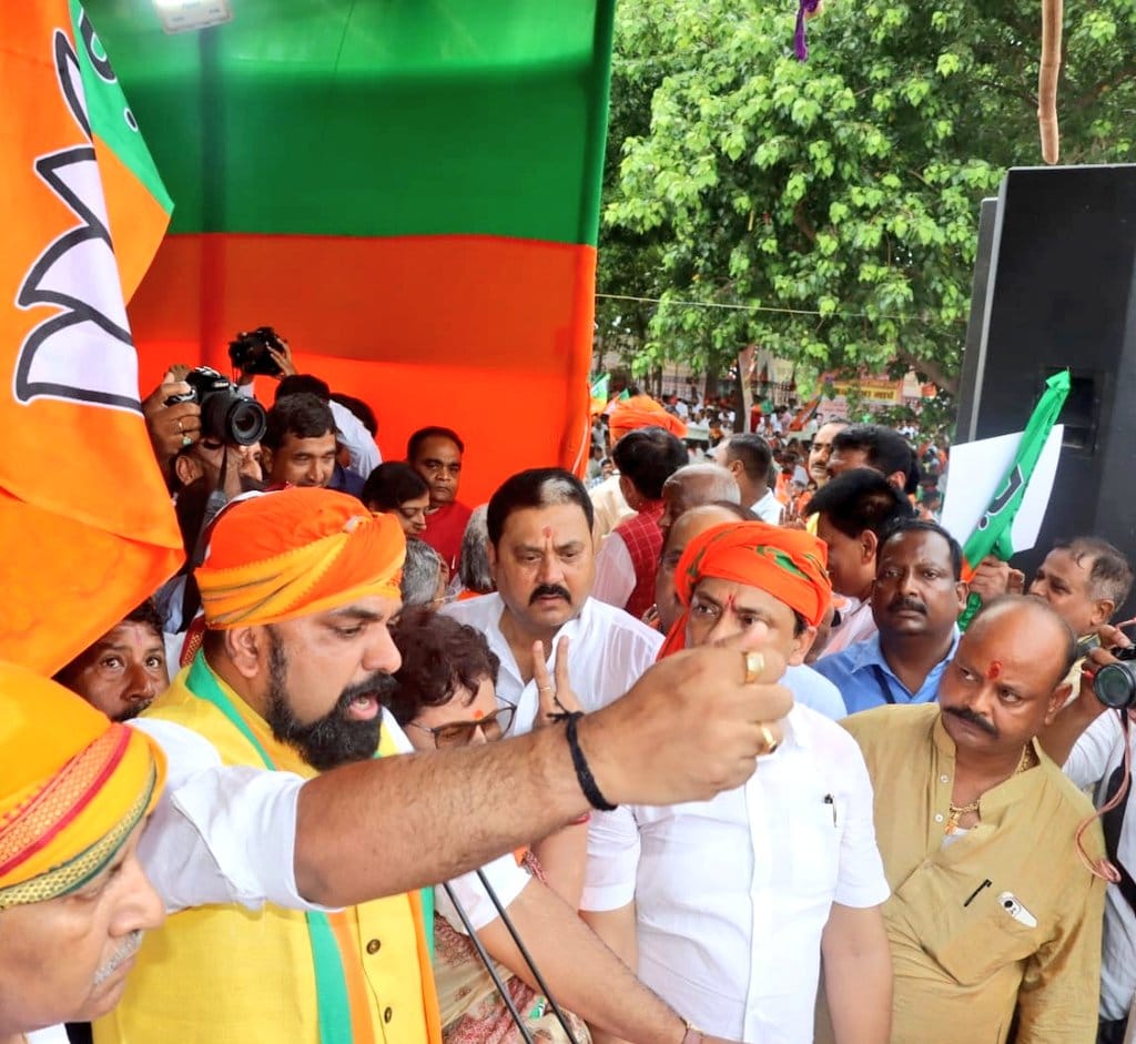 Bihar News: BJP will file a murder case against Nitish Kumar; Giving 10 lakhs to family of the late BJP leader