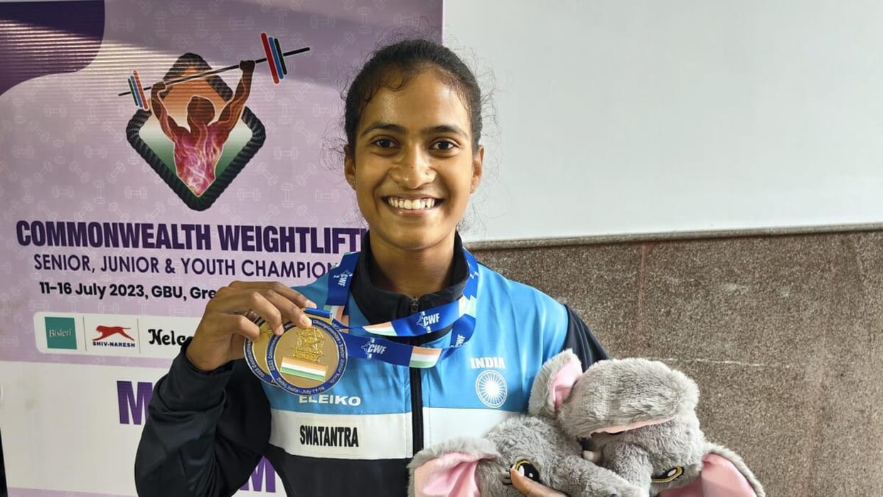 Commonwealth Weightlifting Championships Gyaneshwari Yadav wins gold medal