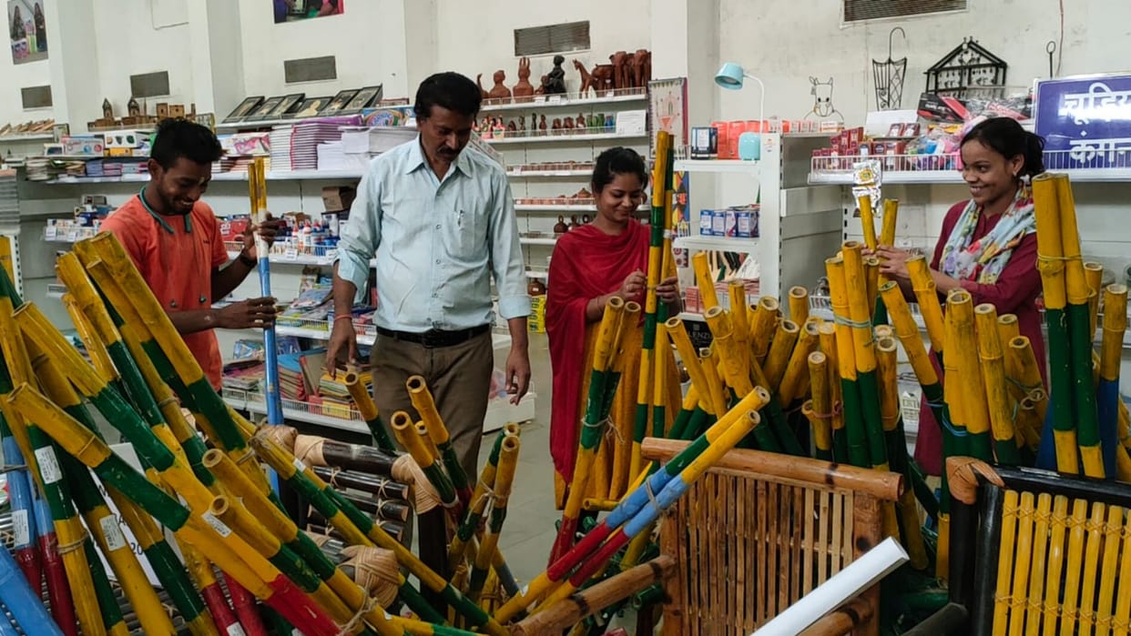 first time gedi is being sold in C-Mart on Hareli festival in balod