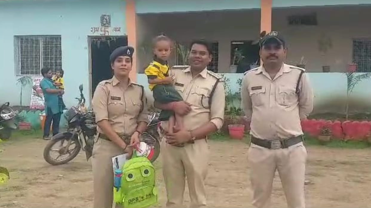 Damoh: Jailor initiative to improve the future of the girl child with her parents in jail got her admitted