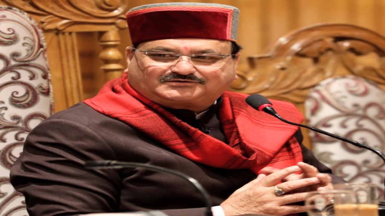 BJP President JP Nadda will visit flood affected areas of Kullu-Mandi on July 14