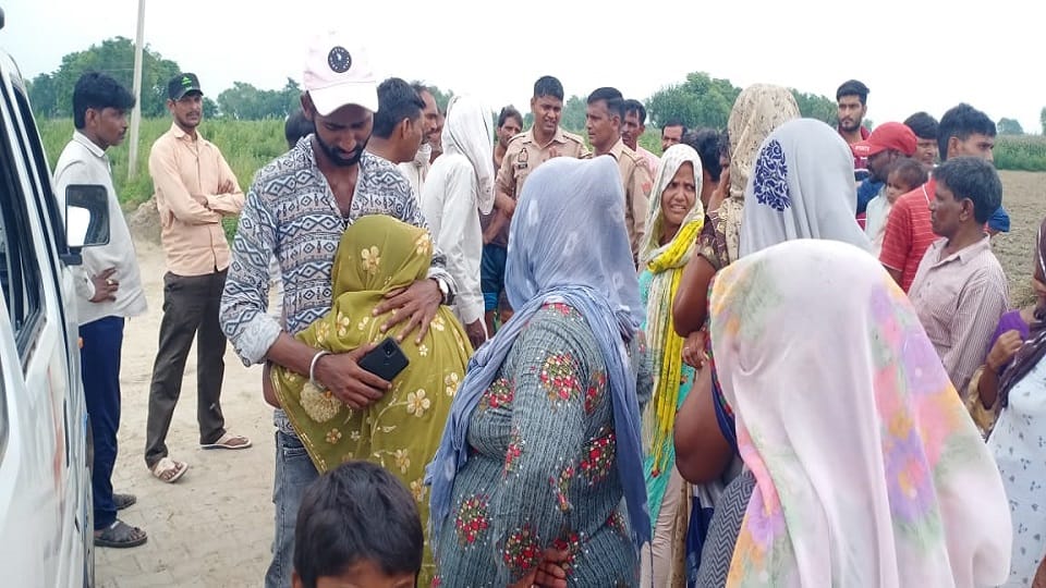 funeral of mother and child