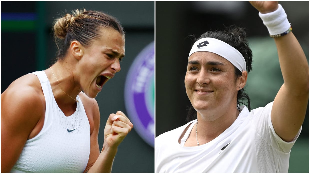 Wimbledon Ons Jabeur ousted defending champion Elena Rybakina Aryna Sabalenka also reached the semifinals