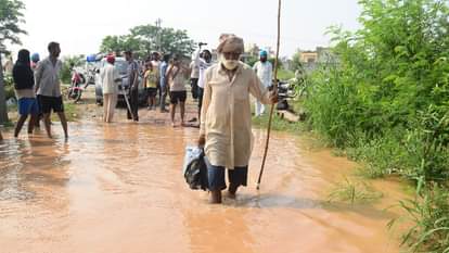 पंजाब में बरसात से हालात बिगड़े