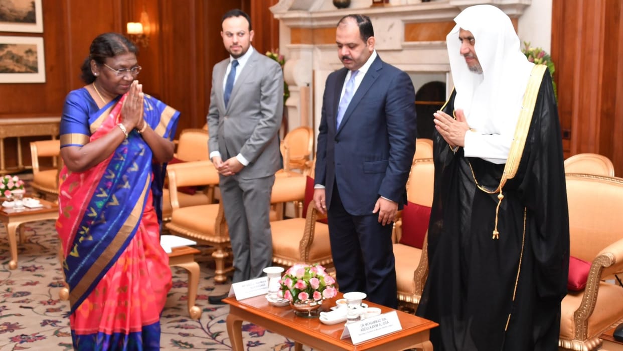 Al Isa met President Murmu Said- PM Modi view on everyone development is commendable